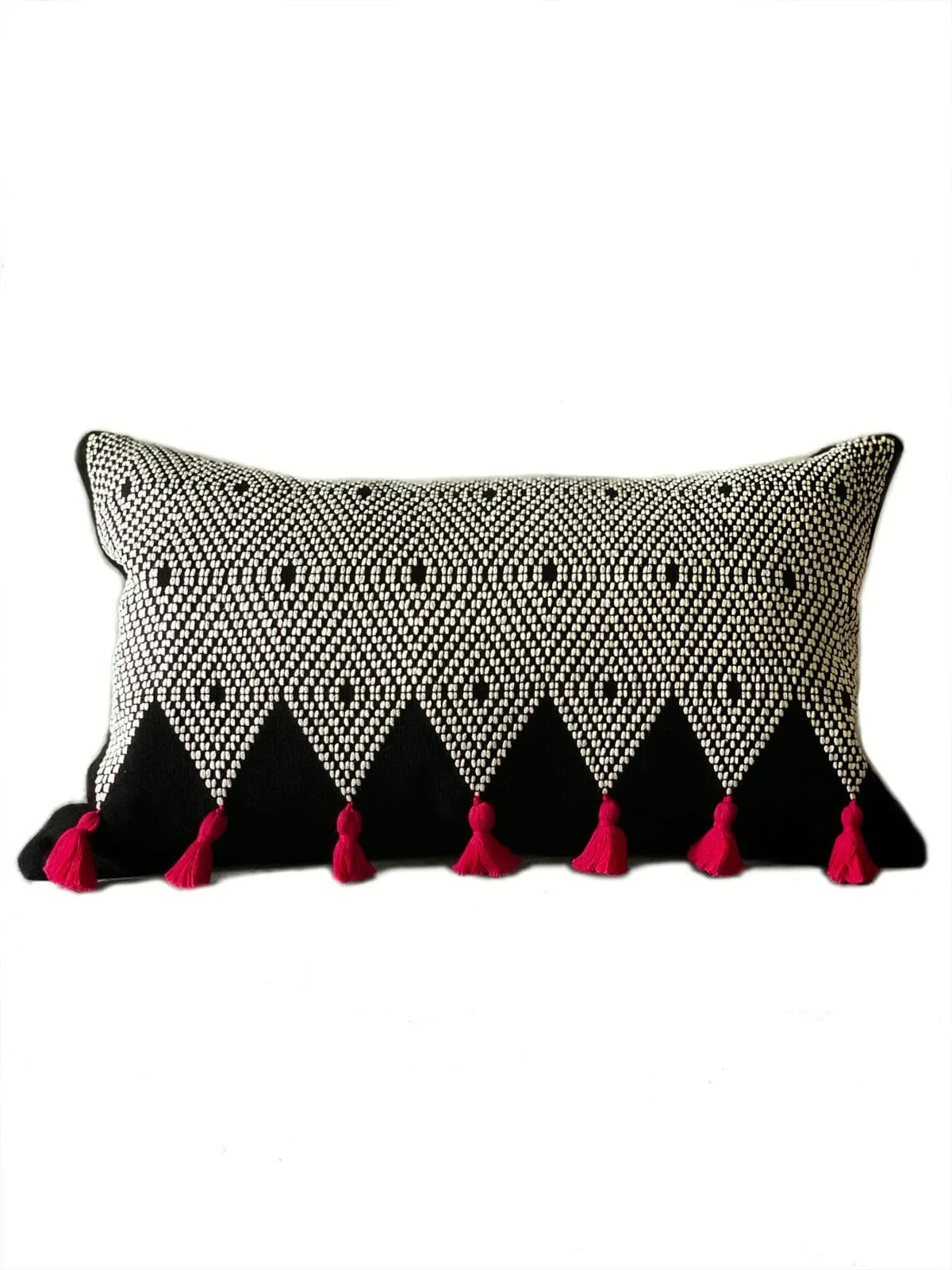 Leonora Embroidery Lumbar Pillow