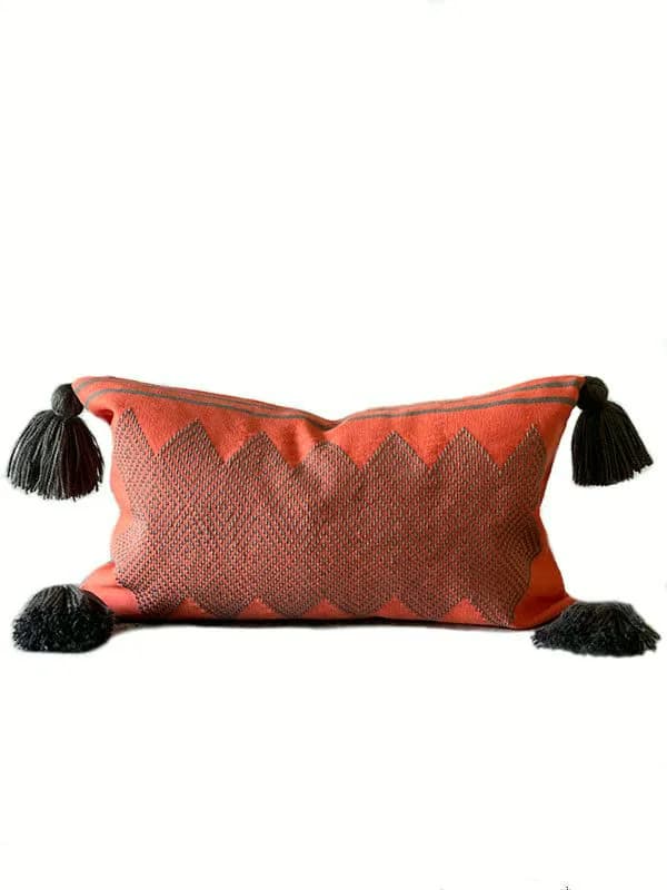 Sophia Shell-pink Lumbar Pillow
