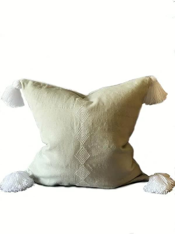 Ophelia Pearl Embroidery Pillow