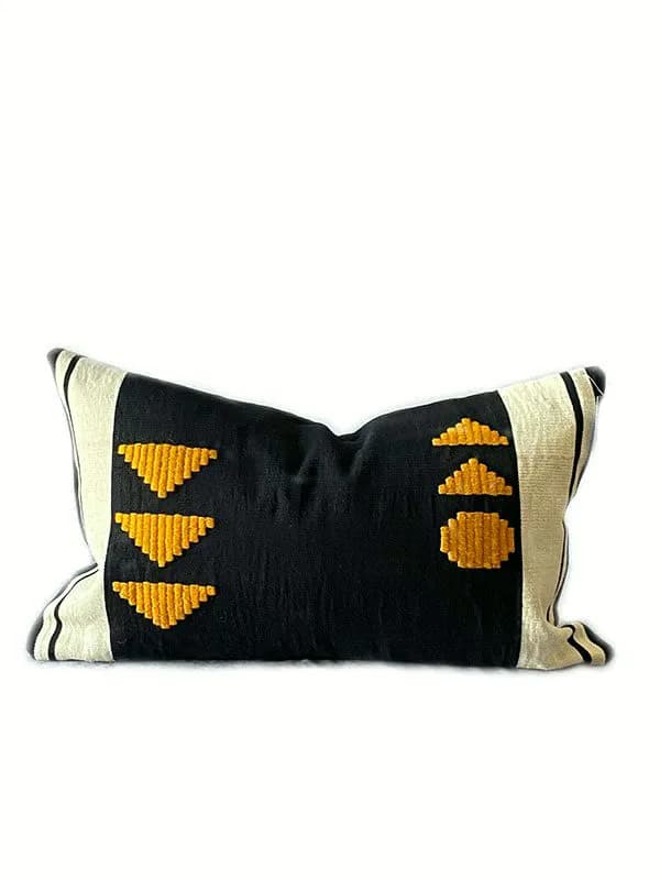 Leo Stripe Lumbar Pillow
